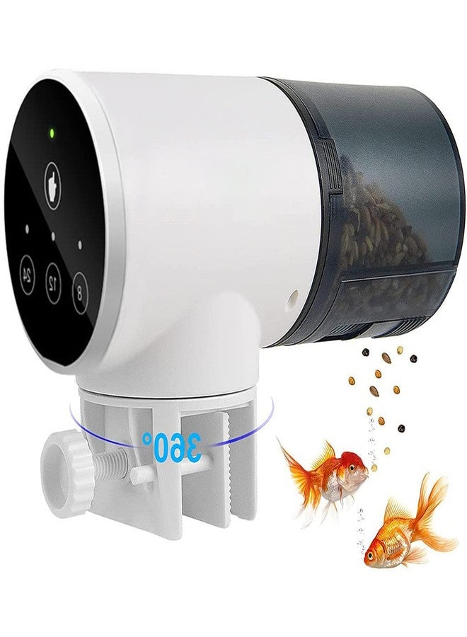 ELEPHANTBOAT® 3 Way Automatic Fish Feeder,Timer Turtle Food Fish Tank Accessories,Aquarium Auto Feeder Fish for Marine Aquariums,Pond,Not Including Battary - Image 1